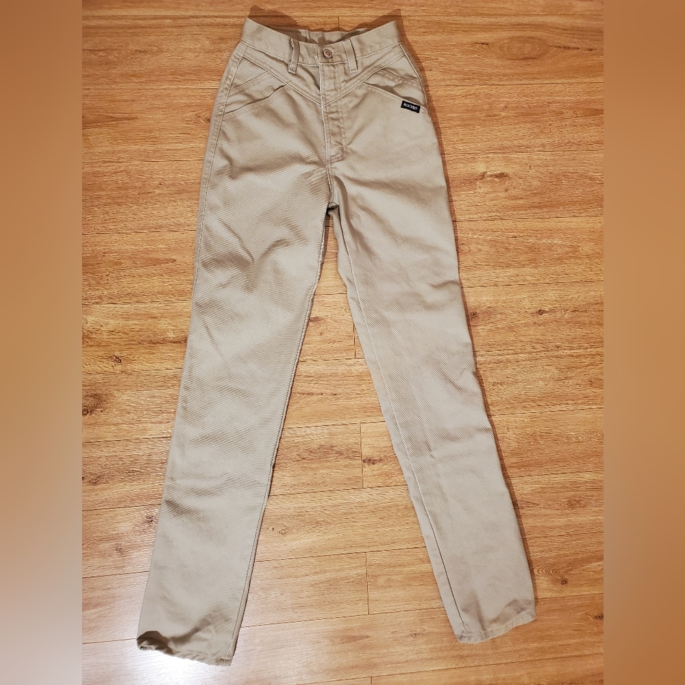 Vintage Rocky Mountain Western 90s Jeans , khaki/beige in color denim size 25/1